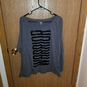 Old Navy "warrior" athletic top